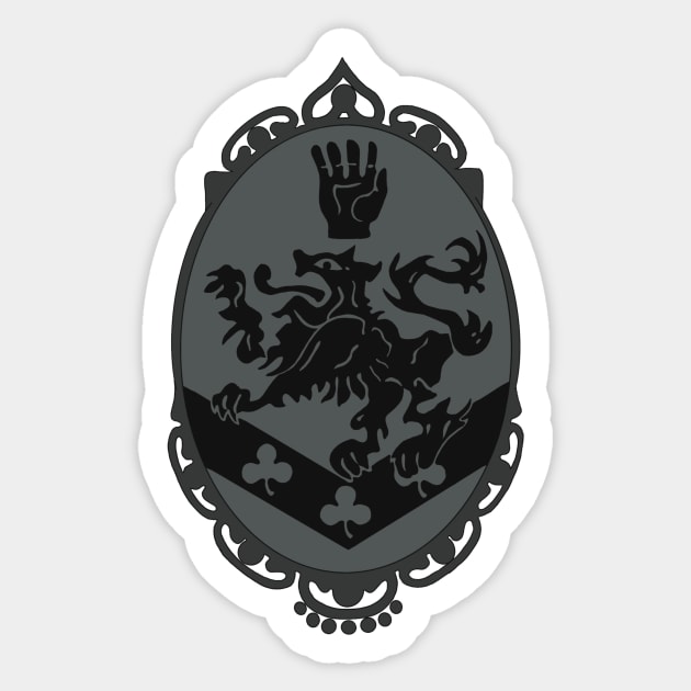 Cullen Crest Sticker by strayheartbja